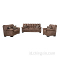 Sofa Kain Sectional Set Perabotan Sofa Ruang Tamu Satu Tempat Duduk